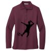 Women's Silk Touch Long Sleeve Polo Thumbnail
