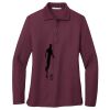 Women's Silk Touch Long Sleeve Polo Thumbnail
