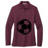 Women's Silk Touch Long Sleeve Polo Thumbnail