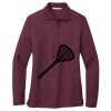 Women's Silk Touch Long Sleeve Polo Thumbnail