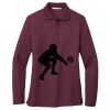 Women's Silk Touch Long Sleeve Polo Thumbnail