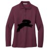 Women's Silk Touch Long Sleeve Polo Thumbnail
