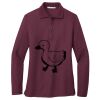 Women's Silk Touch Long Sleeve Polo Thumbnail