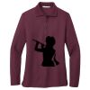 Women's Silk Touch Long Sleeve Polo Thumbnail