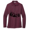 Women's Silk Touch Long Sleeve Polo Thumbnail
