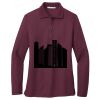 Women's Silk Touch Long Sleeve Polo Thumbnail