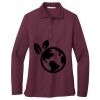 Women's Silk Touch Long Sleeve Polo Thumbnail