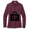 Women's Silk Touch Long Sleeve Polo Thumbnail