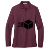 Women's Silk Touch Long Sleeve Polo Thumbnail