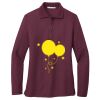 Women's Silk Touch Long Sleeve Polo Thumbnail