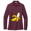 Women's Silk Touch Long Sleeve Polo Thumbnail