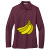 Women's Silk Touch Long Sleeve Polo Thumbnail