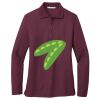 Women's Silk Touch Long Sleeve Polo Thumbnail