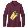 Women's Silk Touch Long Sleeve Polo Thumbnail