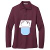 Women's Silk Touch Long Sleeve Polo Thumbnail
