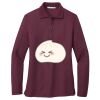 Women's Silk Touch Long Sleeve Polo Thumbnail