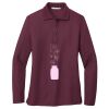 Women's Silk Touch Long Sleeve Polo Thumbnail