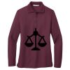 Women's Silk Touch Long Sleeve Polo Thumbnail