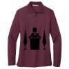 Women's Silk Touch Long Sleeve Polo Thumbnail