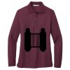 Women's Silk Touch Long Sleeve Polo Thumbnail