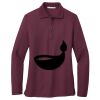 Women's Silk Touch Long Sleeve Polo Thumbnail