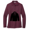 Women's Silk Touch Long Sleeve Polo Thumbnail