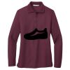 Women's Silk Touch Long Sleeve Polo Thumbnail