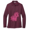 Women's Silk Touch Long Sleeve Polo Thumbnail