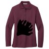 Women's Silk Touch Long Sleeve Polo Thumbnail