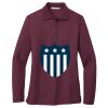 Women's Silk Touch Long Sleeve Polo Thumbnail