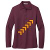 Women's Silk Touch Long Sleeve Polo Thumbnail